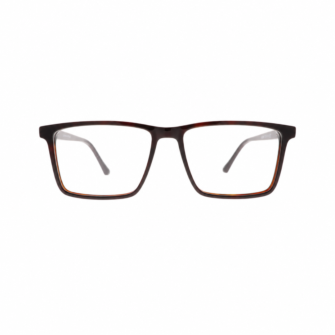 Joy Style JOY2295C2 brown eyeglasses front view
