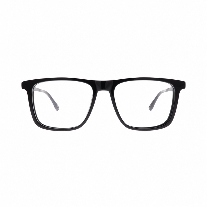 Joy Style For Unisex Eyeglasses Rectangular Shape Size 55 2307c1 Black