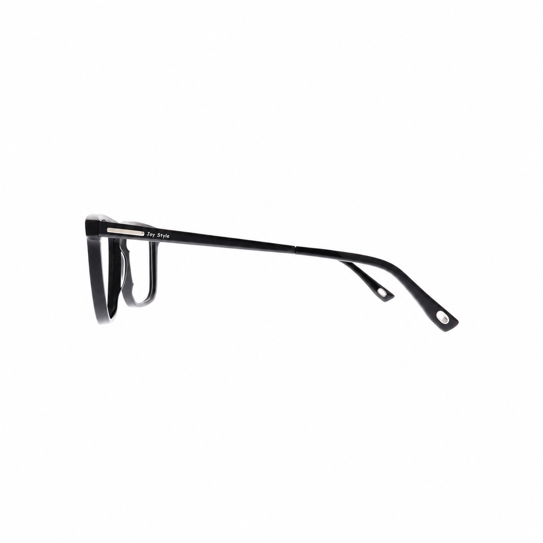 Joy Style For Unisex Eyeglasses Rectangular Shape Size 55 2307c1 Black