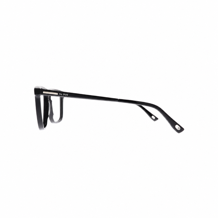 Joy Style For Unisex Eyeglasses Rectangular Shape Size 55 2307c1 Black