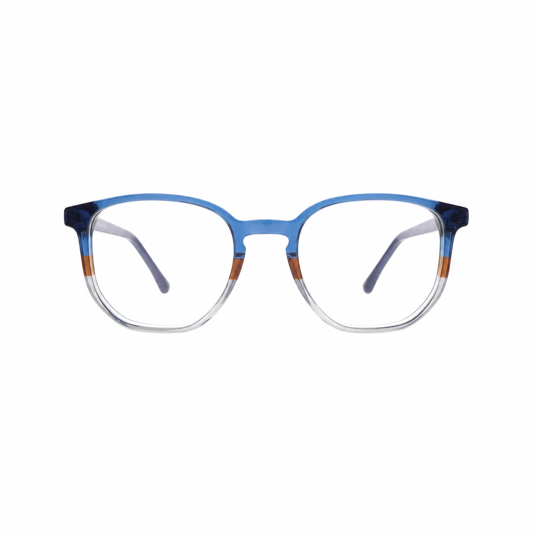 Joy Style JOY2309C5 grey blue eyeglasses front view