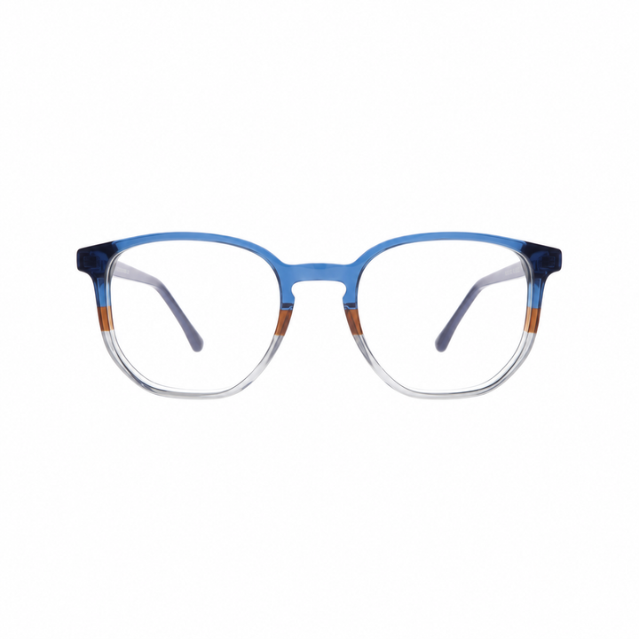 Joy Style JOY2309C5 grey blue eyeglasses front view
