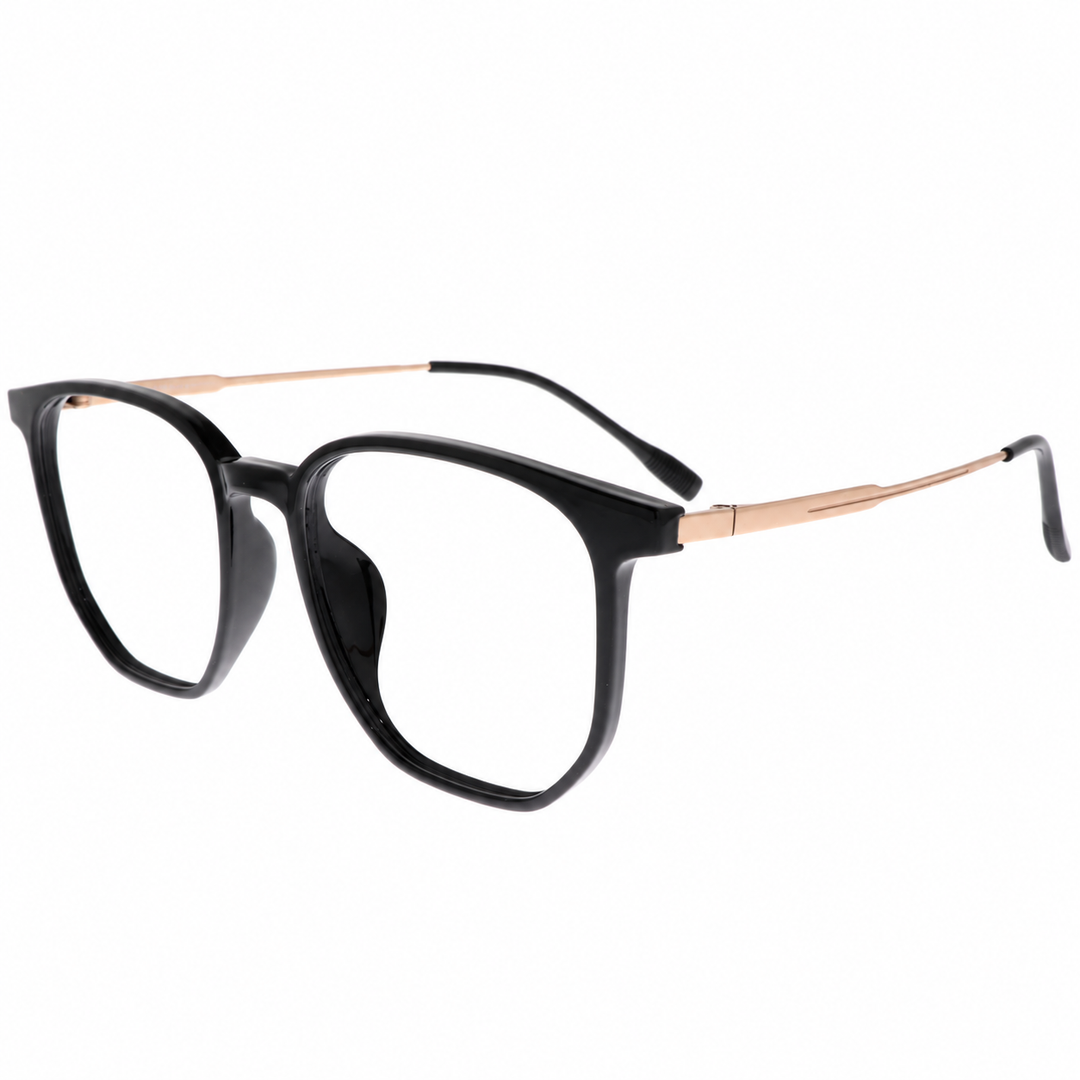 Joy Style For Unisex Eyeglasses Square Shape Size 52 23603c1 Black