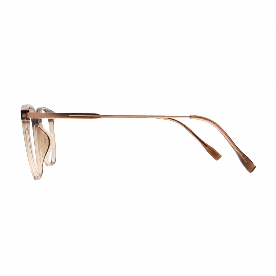 Joy Style For Unisex Eyeglasses Square Shape Size 52 23603c5 Beige Brown