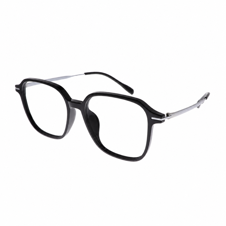 Joy Style For Unisex نظارات بشكل مربع مقاس 53 23607c2 أسود