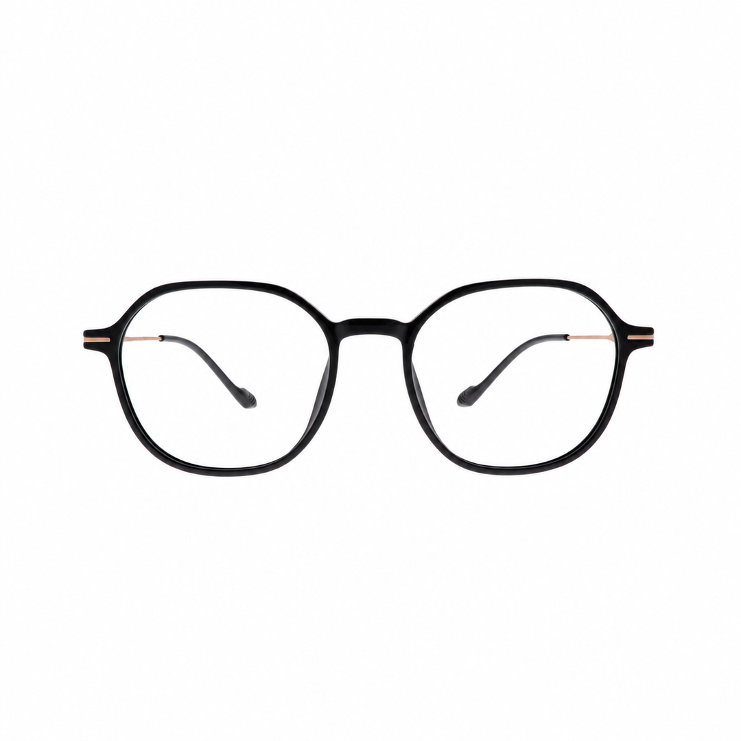 Joy Style 23609C1 black rose-gold eyeglasses view 1