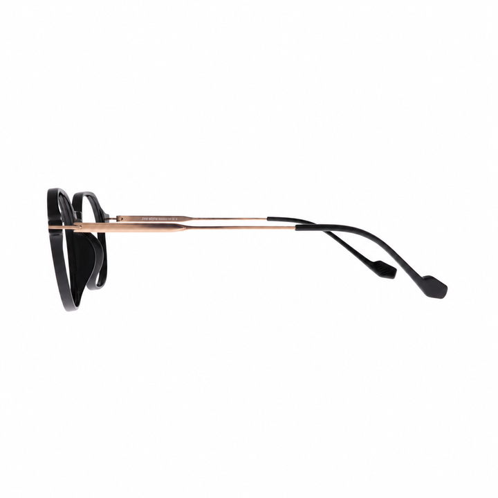 Joy Style 23609C1 black rose-gold eyeglasses view 2