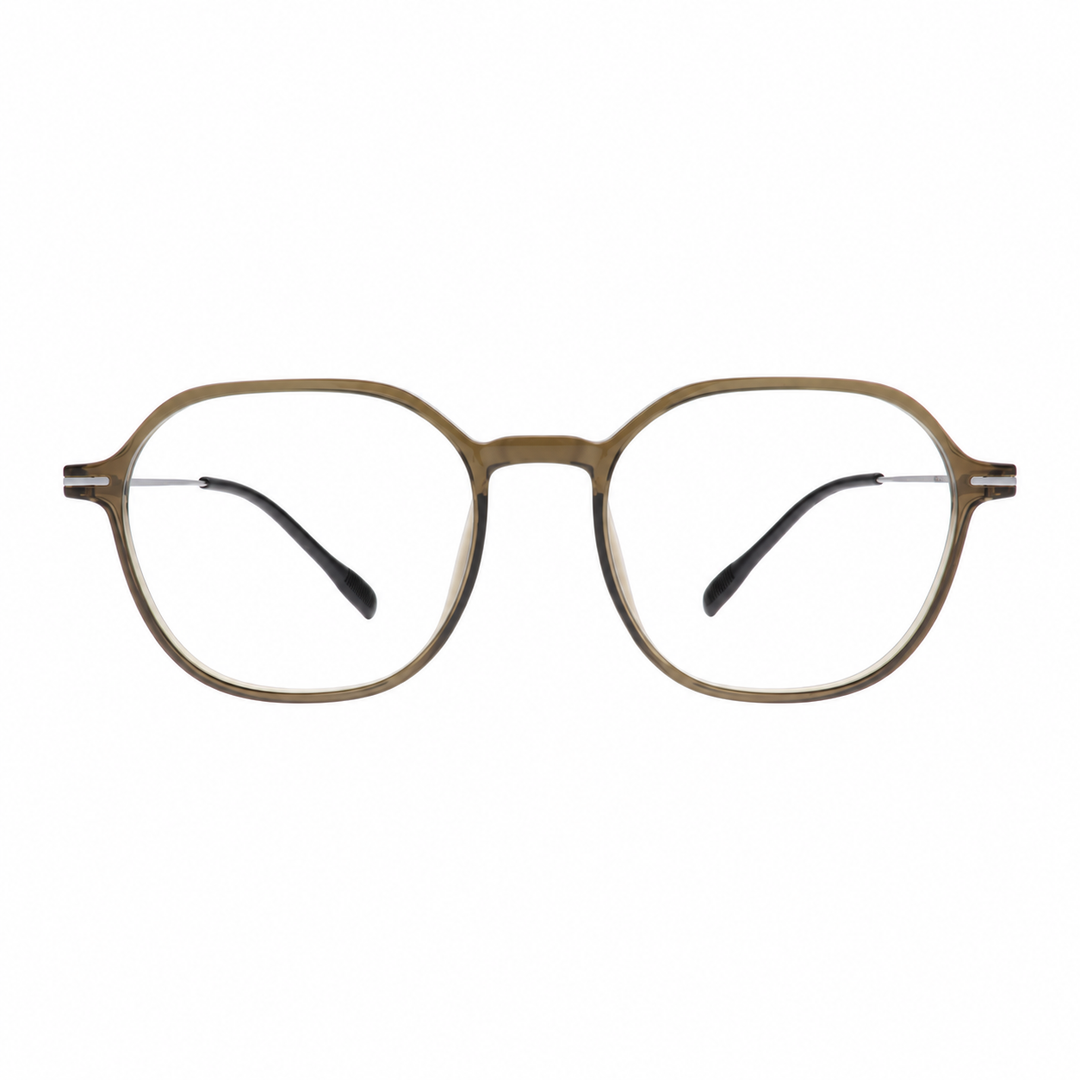 Joy Style 23609C6 light-brown eyeglasses view 1