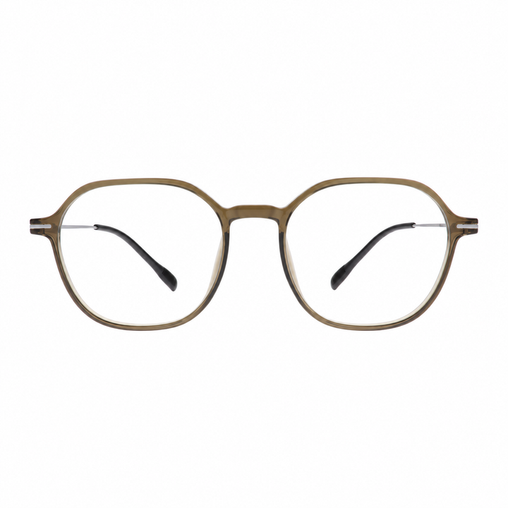 Joy Style 23609C6 light-brown eyeglasses view 1