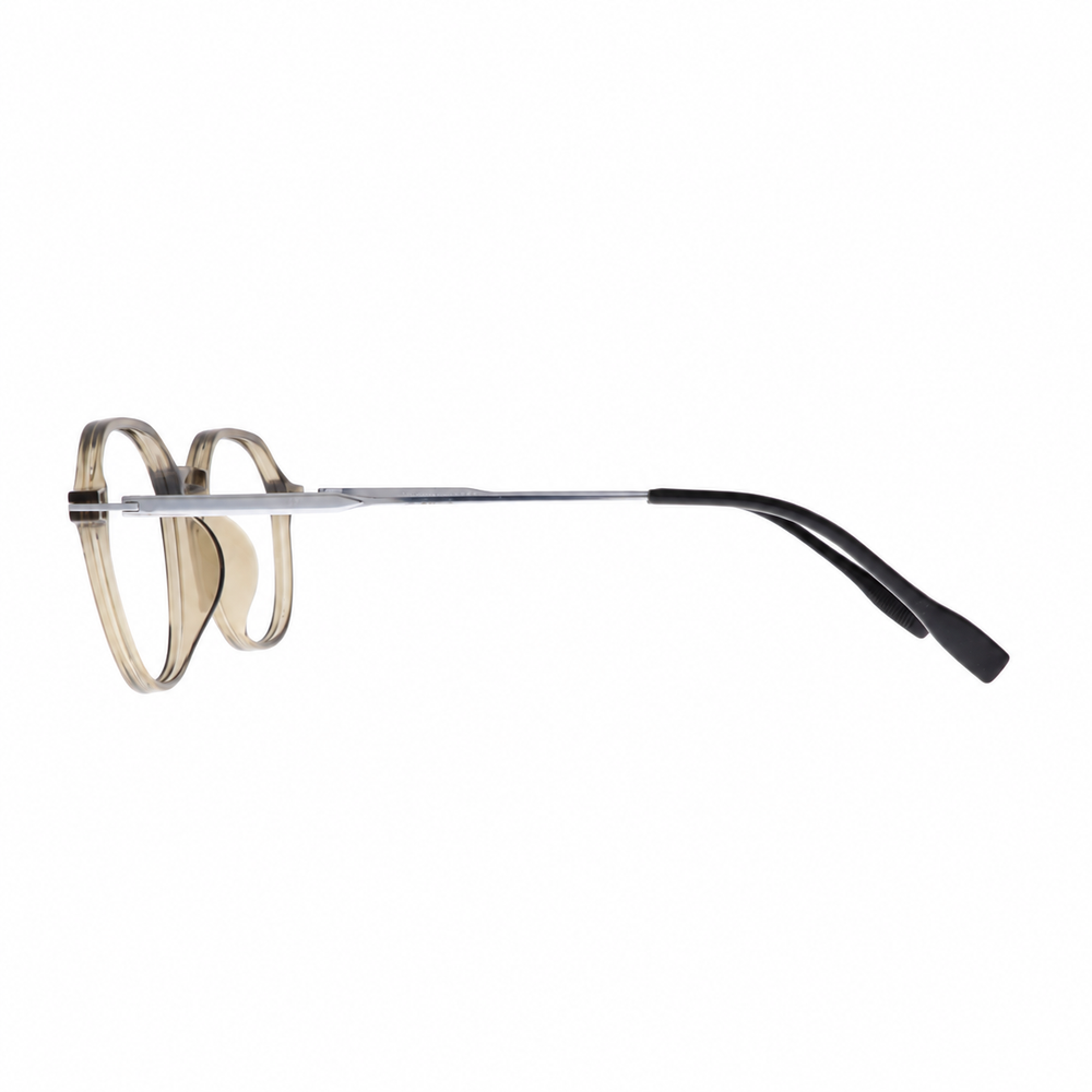 Joy Style 23609C6 light-brown eyeglasses view 2