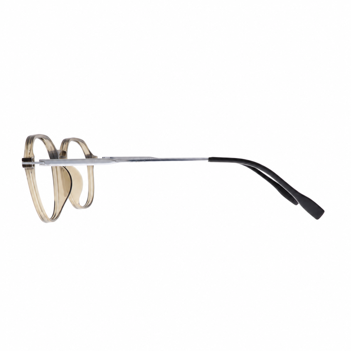 Joy Style 23609C6 light-brown eyeglasses view 2