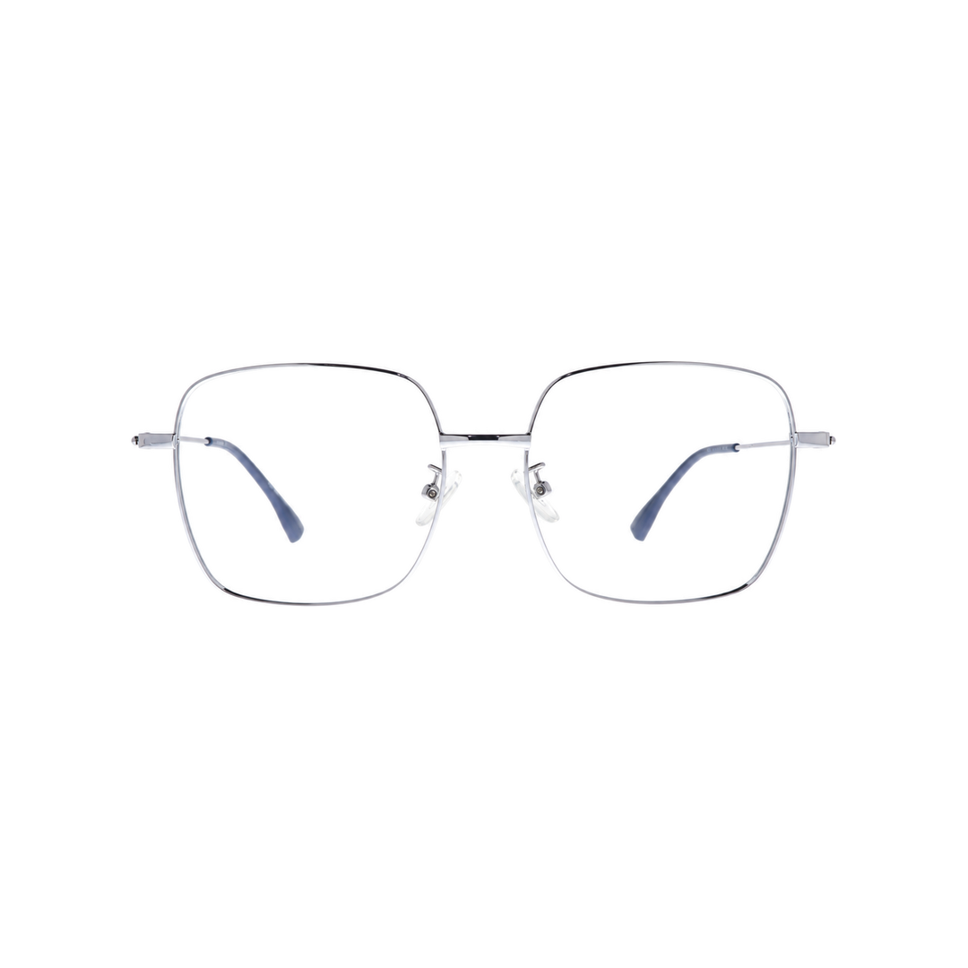 Joy Style JOY25011C2 silver eyeglasses front view