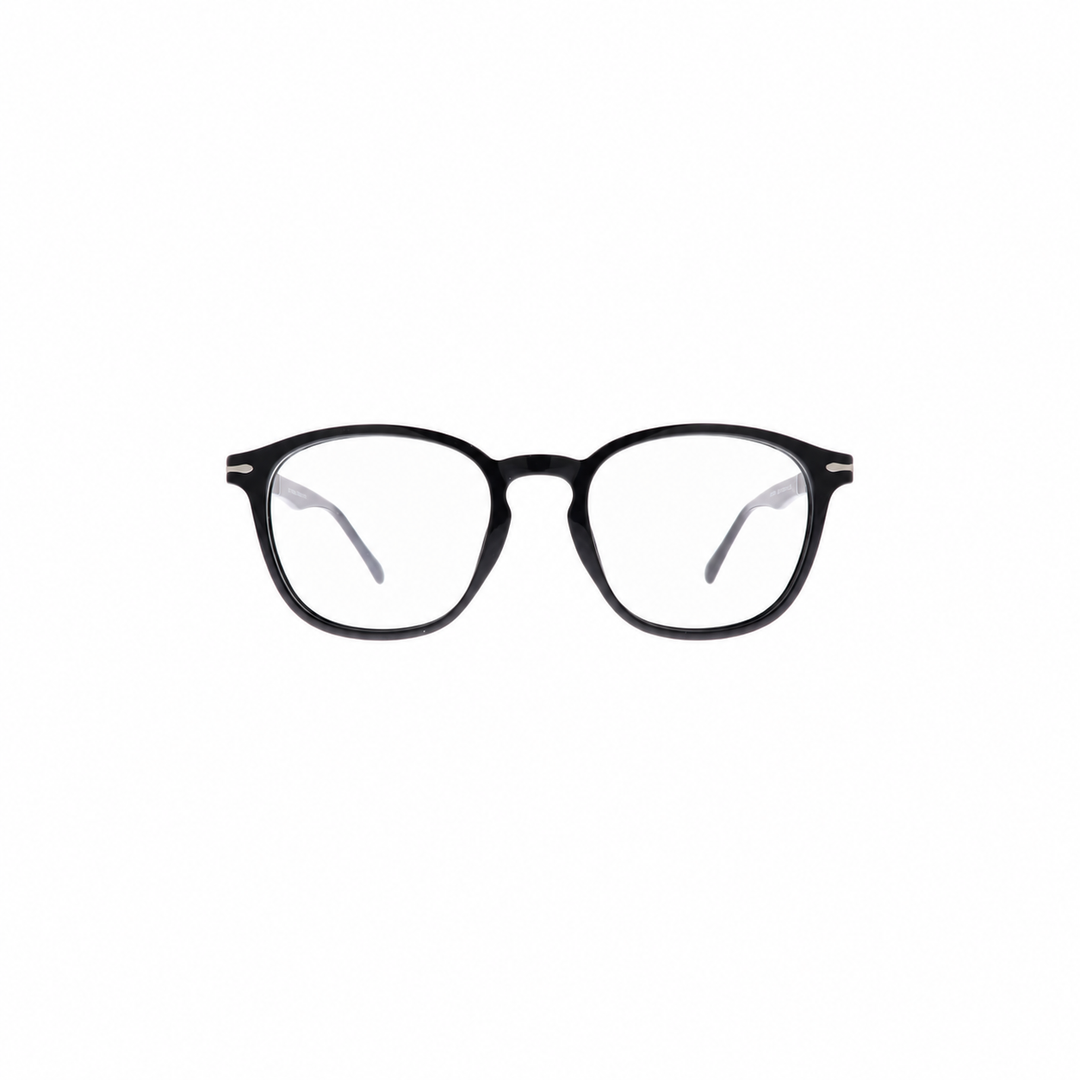 Joy Style 2901C1 black eyeglasses - front view