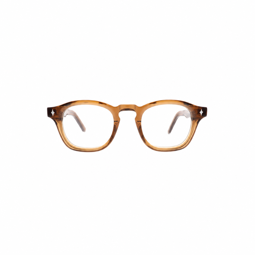 Joy Style 3301C3 brown eyeglasses - front view