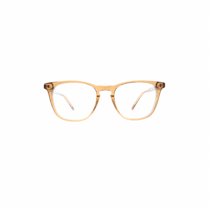 Joy Style 5416C3 light brown eyeglasses - front view