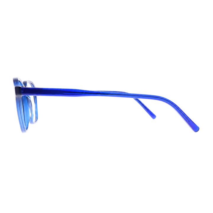 Joy Style JOY5499C2 blue eyeglasses side view