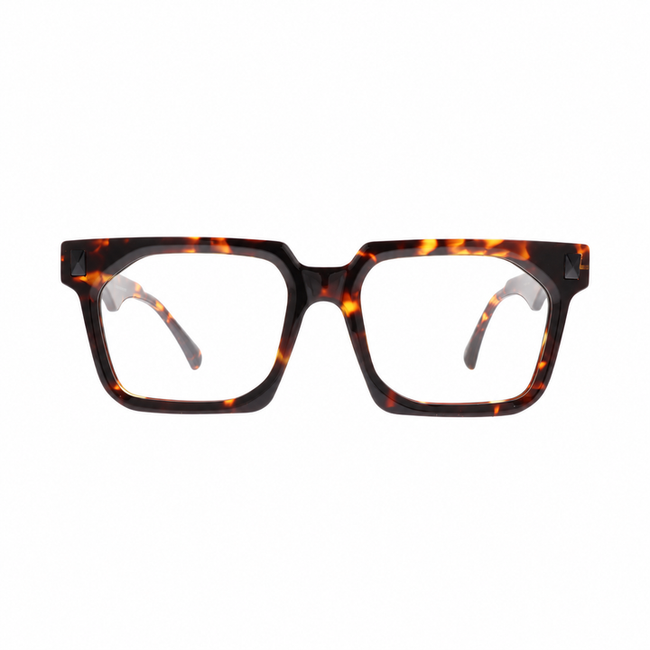 Joy Style For Unisex Eyeglasses Rectangular Shape Size 54 5868c2 Tortoiseshell Brown