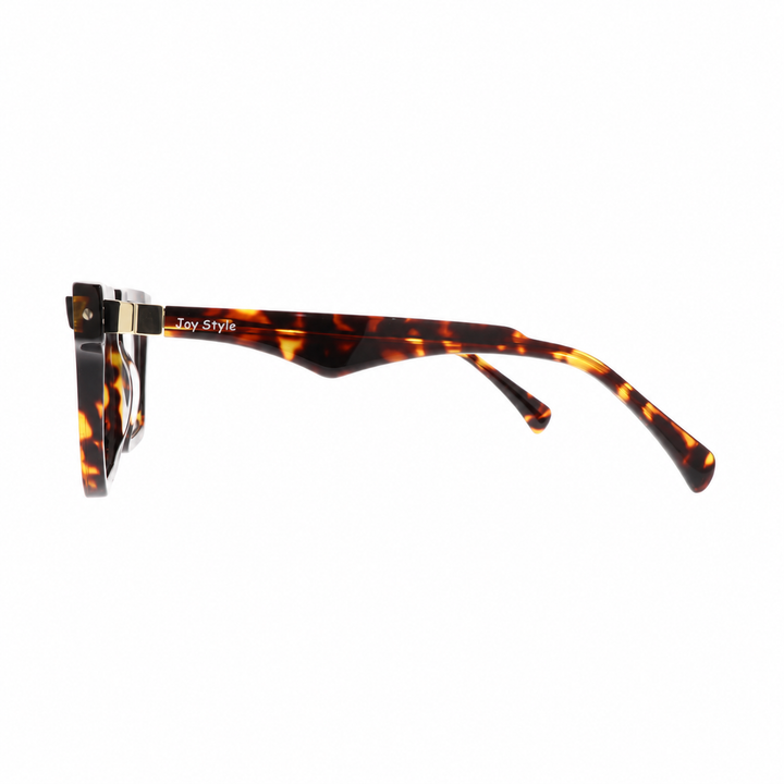 Joy Style For Unisex Eyeglasses Rectangular Shape Size 54 5868c2 Tortoiseshell Brown