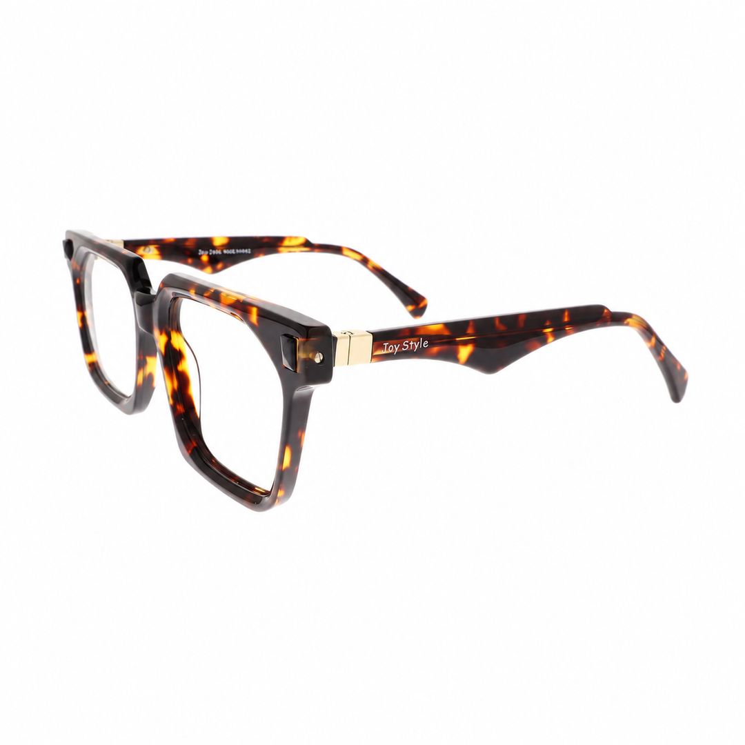 Joy Style For Unisex Eyeglasses Rectangular Shape Size 54 5868c2 Tortoiseshell Brown