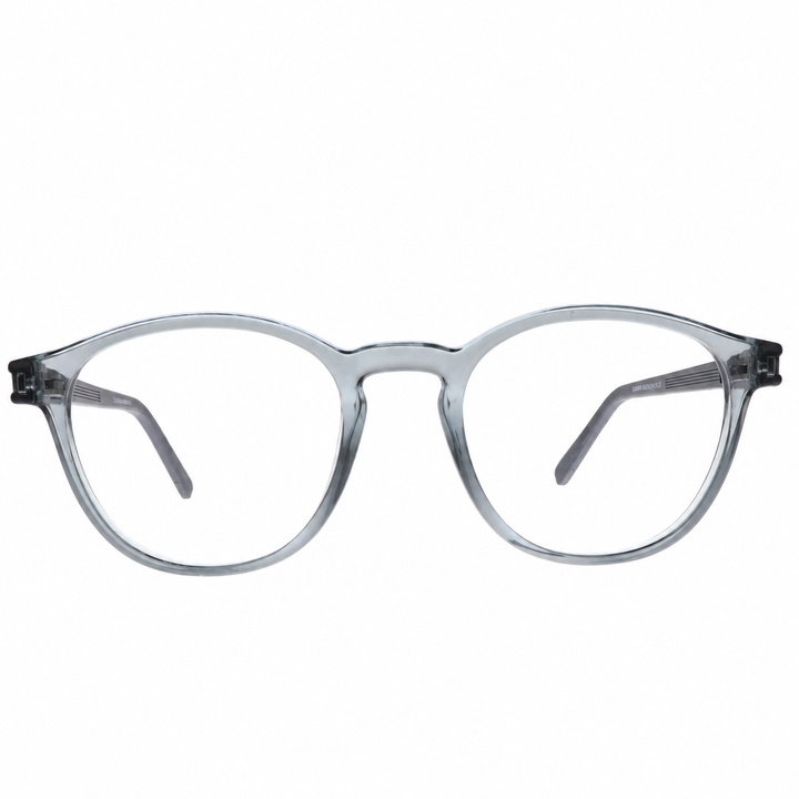 Joy Style JOY60018C3 grey round eyeglasses front view
