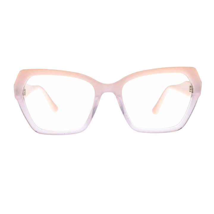 Joy Style For Women Eyeglasses Square Size 52 6062c2 Pink Violet