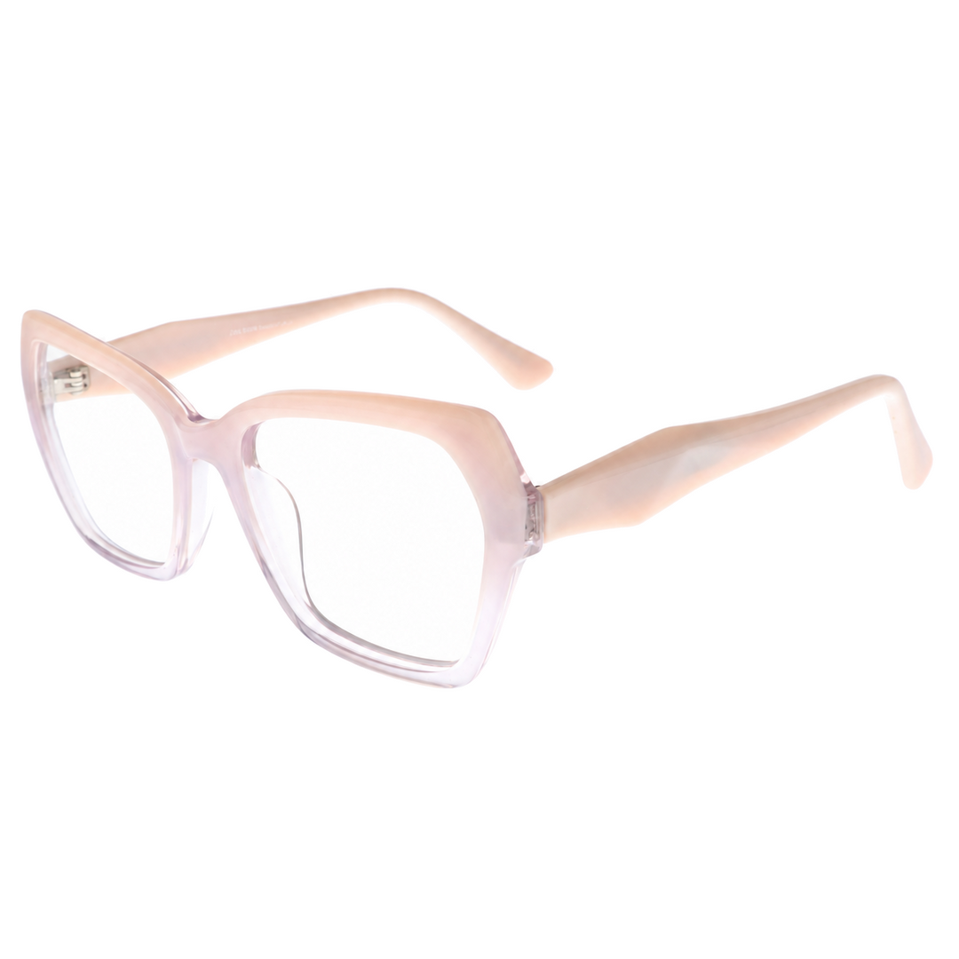 Joy Style For Women Eyeglasses Square Size 52 6062c2 Pink Violet