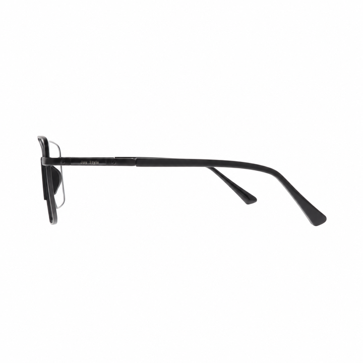 Joy Style For Men Metal Eyeglasses Square Size 54 6408c6 Matte Black