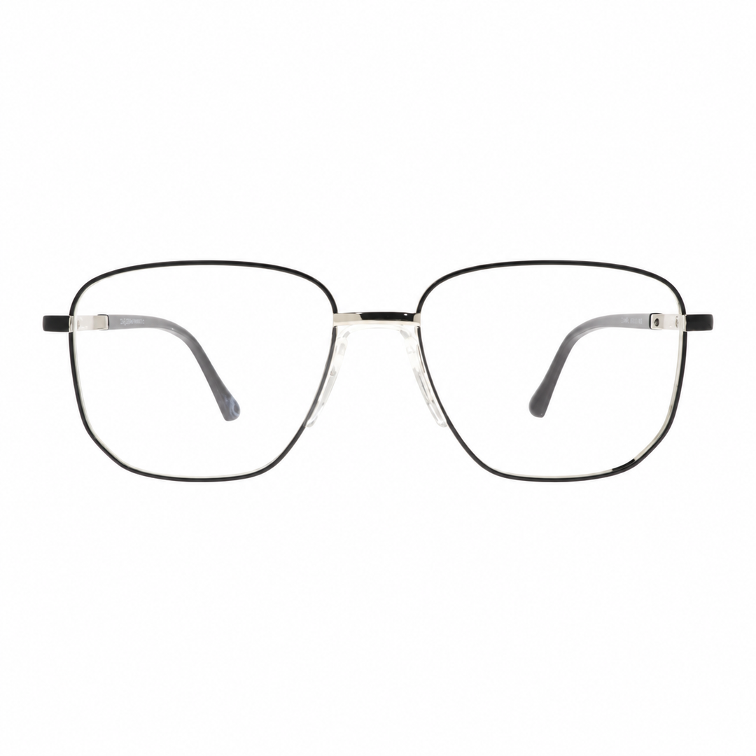 Joy Style 6409C4 black silver eyeglasses view 4