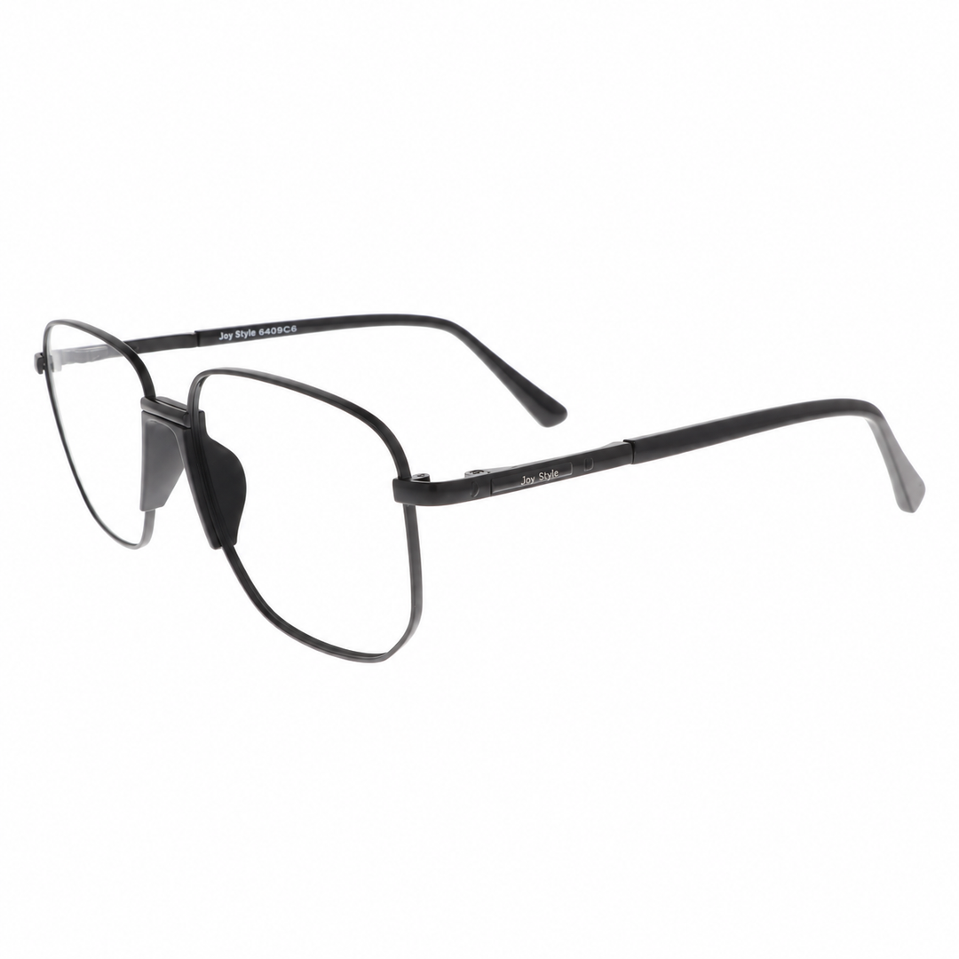Joy Style 6409C6 matte black eyeglasses view 3