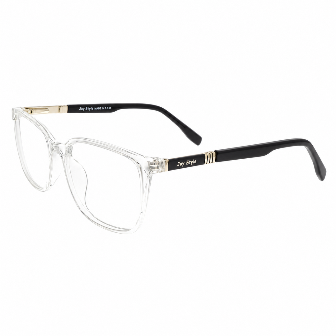 Joy Style JOY6804C6 eyeglasses angled view on white background