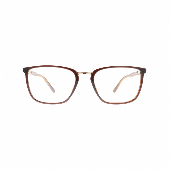 Joy Style JOY6805C3 brown eyeglasses front view