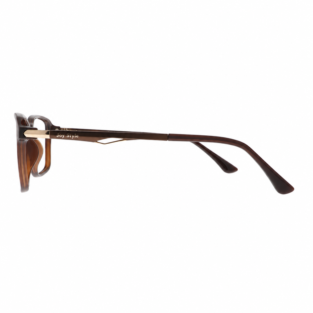 Joy Style JOY6806C3 brown eyeglasses side view