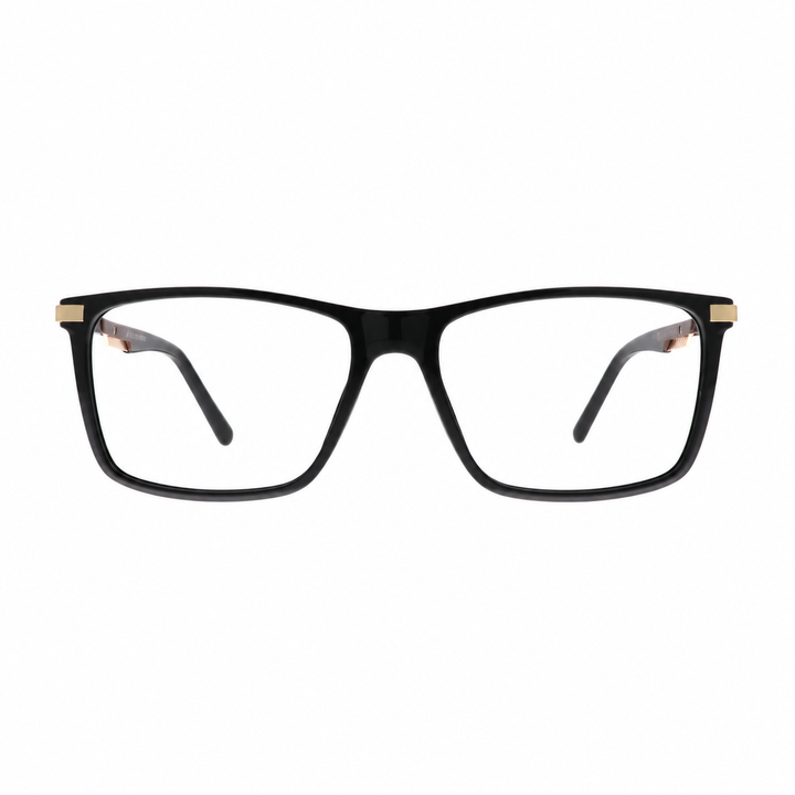 Joy Style JOY6809C1 black eyeglasses front view
