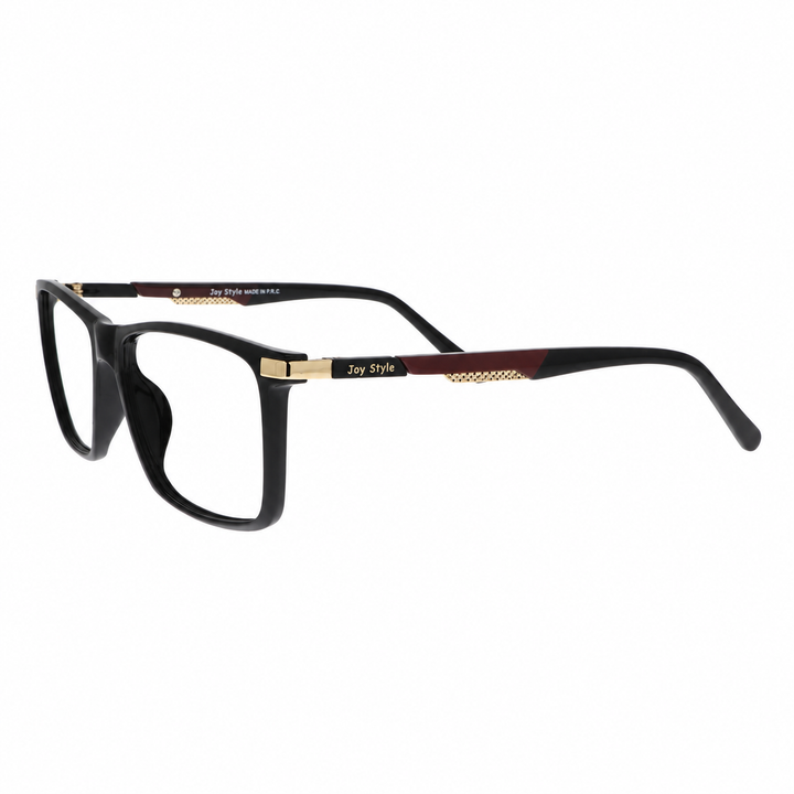 Joy Style JOY6809C1 black eyeglasses angle view