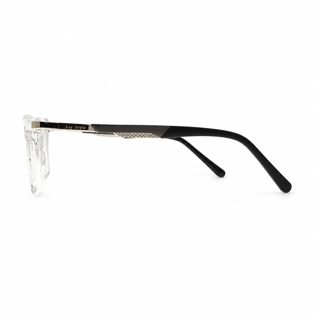 Joy Style For Men Eyeglasses Rectangular Shape Size 53 6809c6 Clear