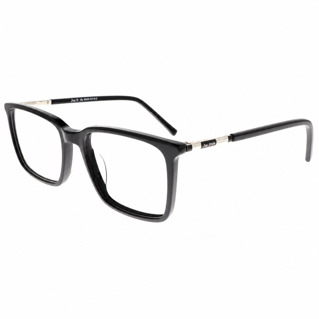 Joy Style For Unisex Eyeglasses Rectangular Shape Size 52 7900c2 Black