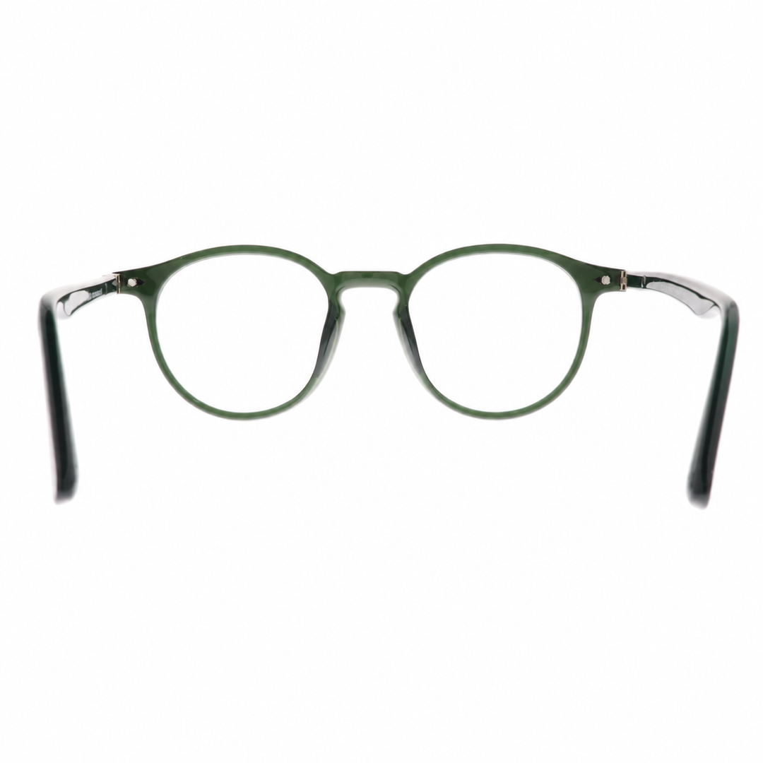 Joy Style For Women's Eyeglasses Round Shape Size 48 8002c3 Green
نظارة طبية نسائية Joy Style، دائرية الشكل، مقاس 48، موديل 8002c3، أخضر