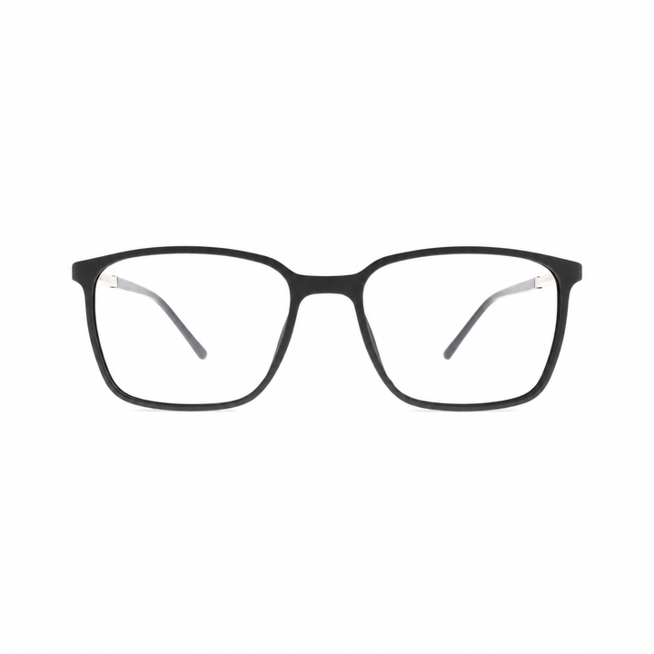 Joy Style For Men Eyeglasses Rectangular Shape Size 53 8613c2 Black