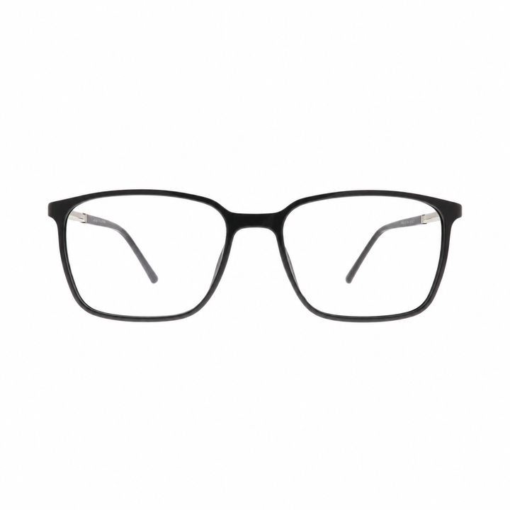 Joy Style For Men Eyeglasses Rectangular Shape Size 53 8613c4 Black