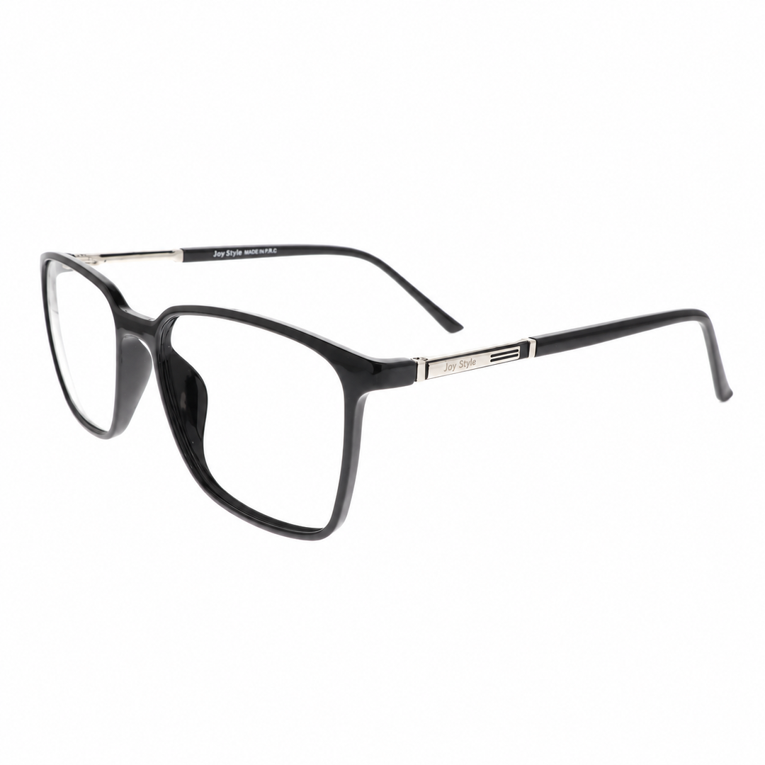 Joy Style For Men Eyeglasses Rectangular Shape Size 53 8613c4 Black