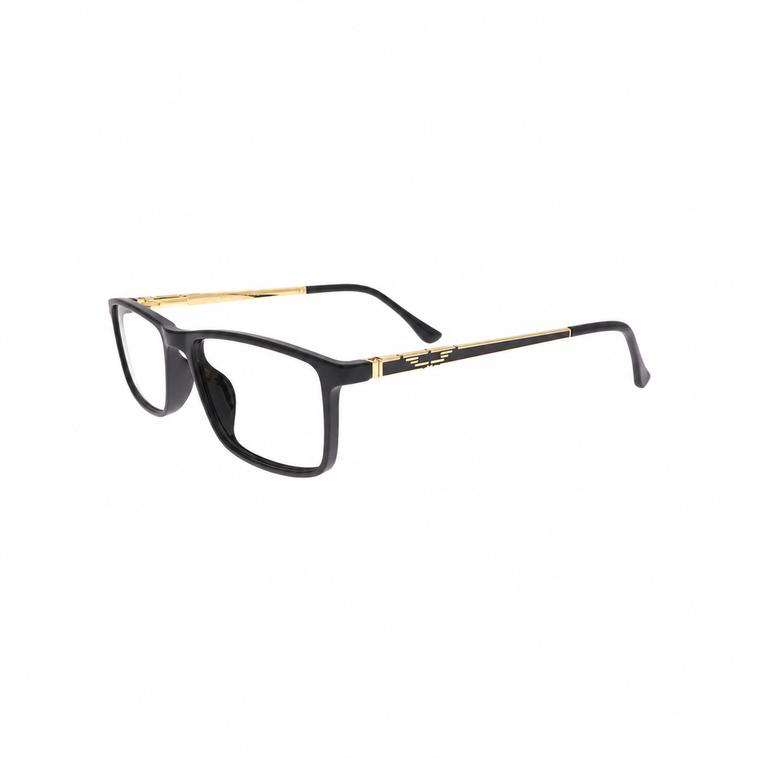 Joy Style JOY8626C1 black eyeglasses angle view
