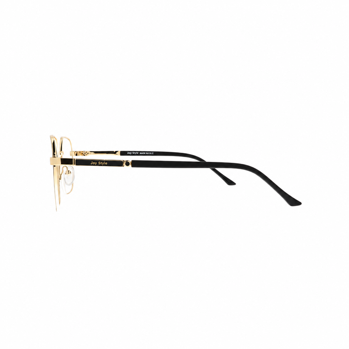 Joy Style For Unisex Metal Eyeglasses Soft Square Size 54 8852c6 Black Gold