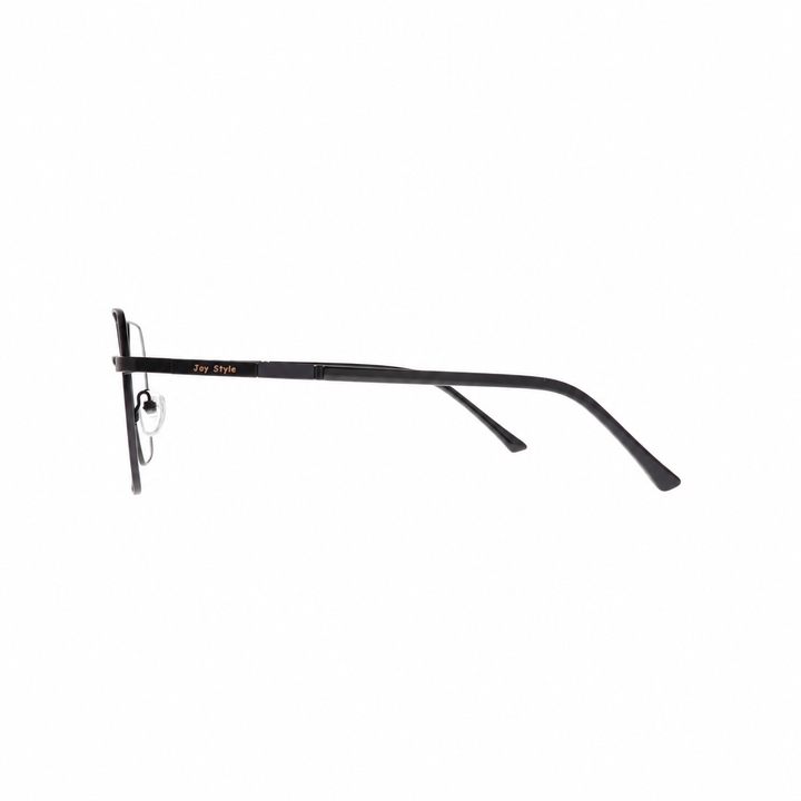 Joy Style For Unisex Metal Eyeglasses Soft Square Size 52 8856c5 Matte Black