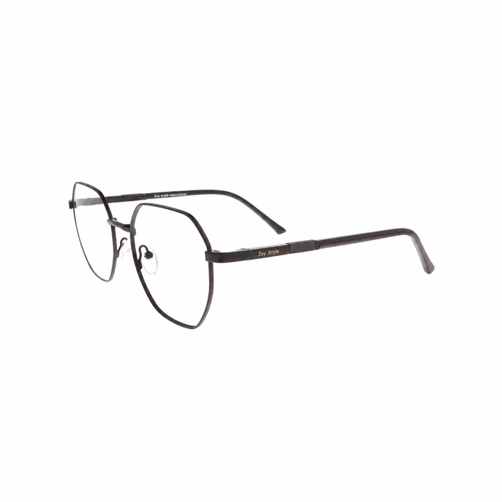 Joy Style For Unisex Metal Eyeglasses Soft Square Size 52 8856c5 Matte Black