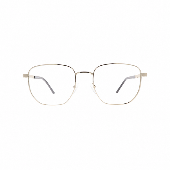 Joy Style For Women Metal Eyeglasses Soft Square Size 53 8860c2 Silver