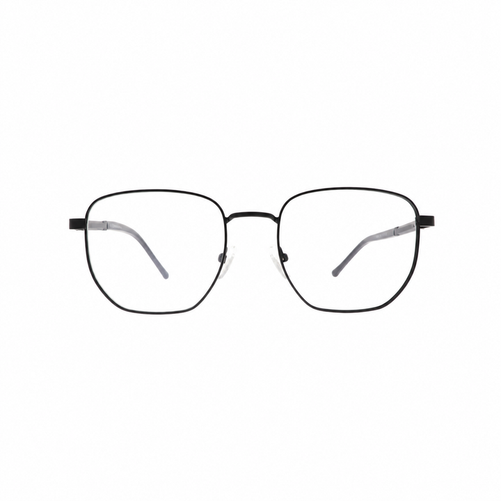 Joy Style For Women Metal Eyeglasses Soft Square Size 53 8860c5 Matte Black