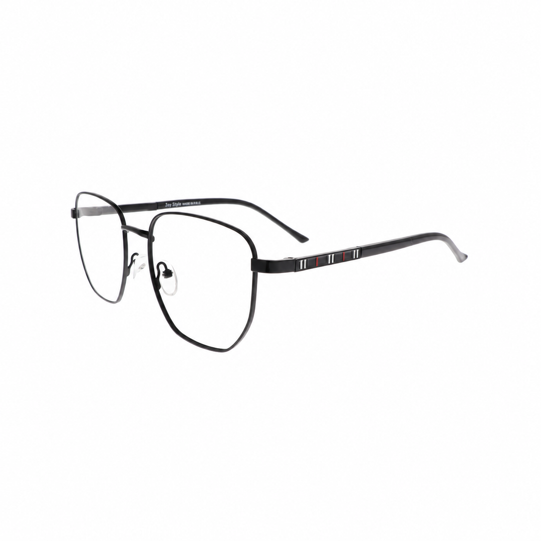 Joy Style For Women Metal Eyeglasses Soft Square Size 53 8860c5 Matte Black