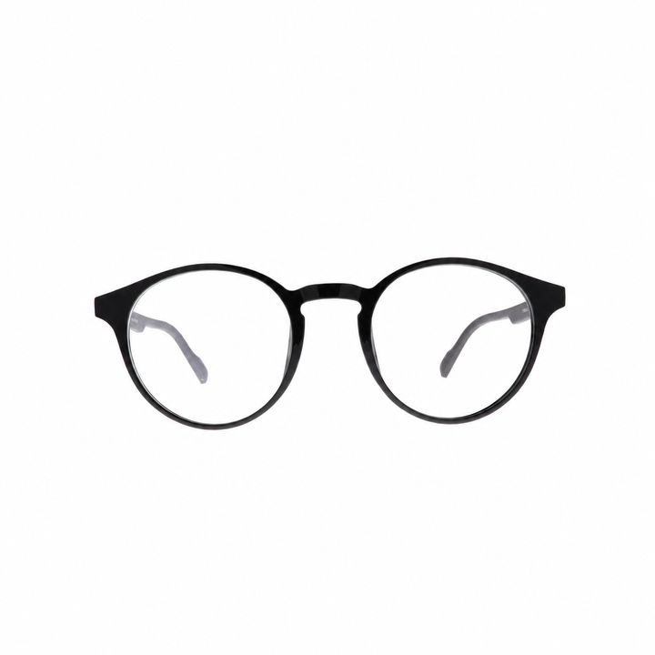 Joy Style JOY8868C1 black round eyeglasses front view