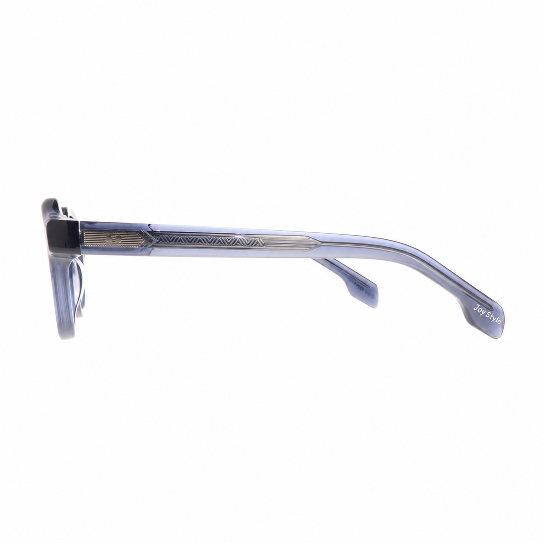 Joy Style 9001C3 blue eyeglasses side view