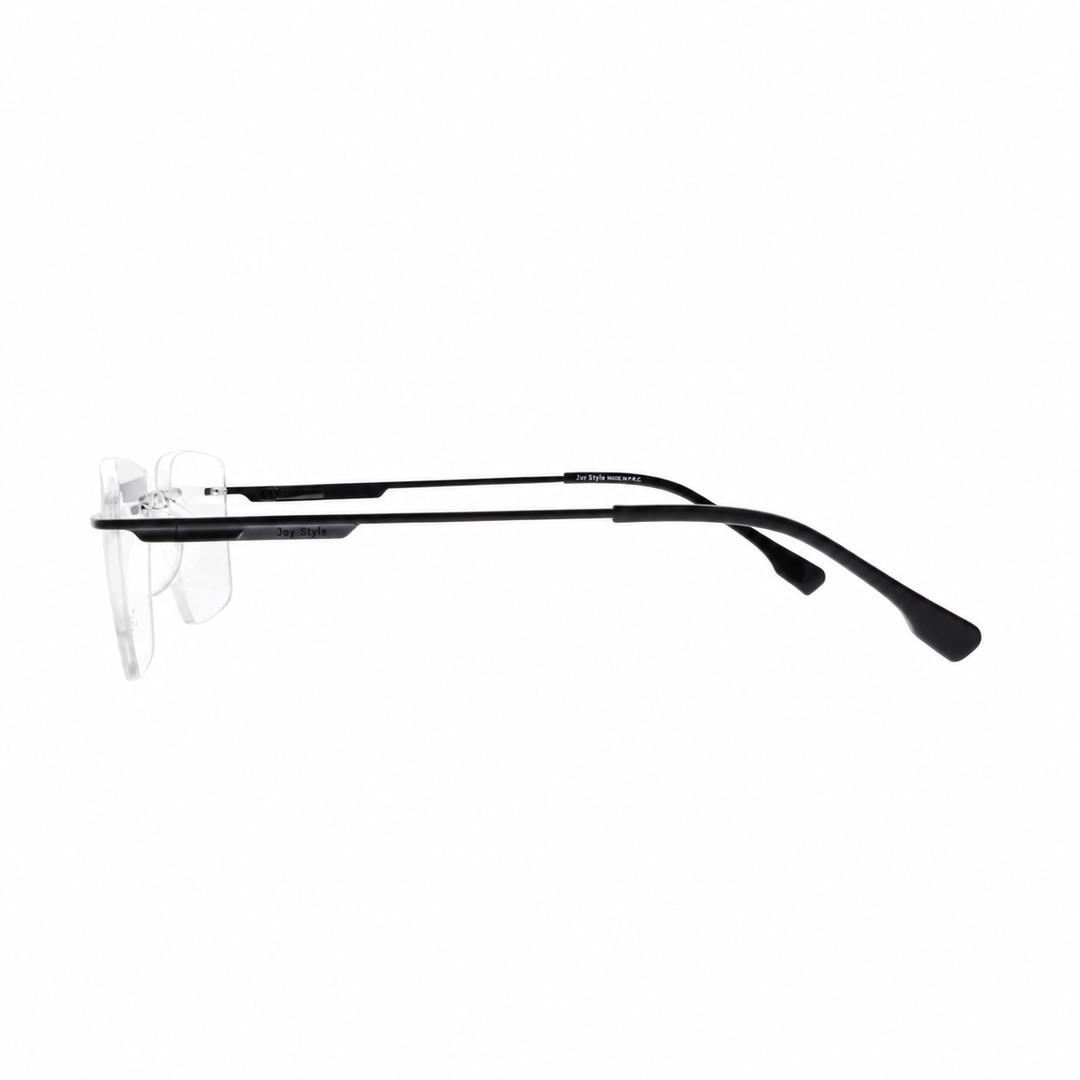 Joy Style For نظارات للجنسين بدون إطار شكل مربع مقاس 53 Ch6600c4 لون رمادي معدني